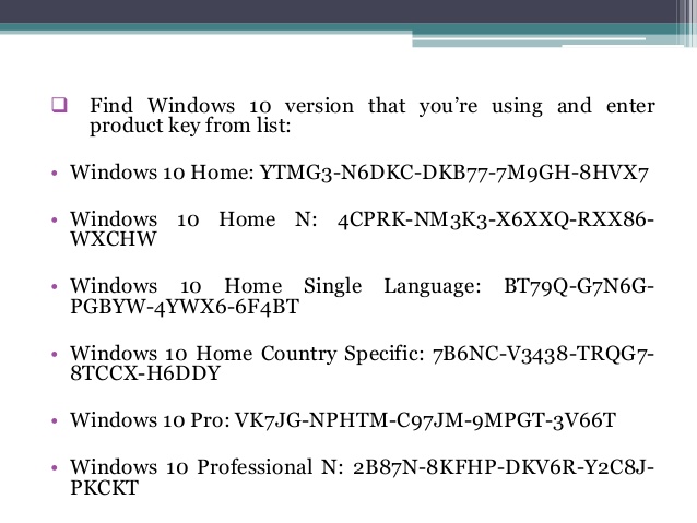 Genuine Windows 10 Home Serial Key Cleveriv